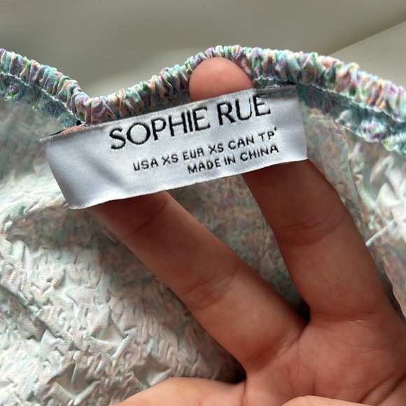 SOPHIE RUE Ditsy Floral Crop Top - Picture 6 of 10
